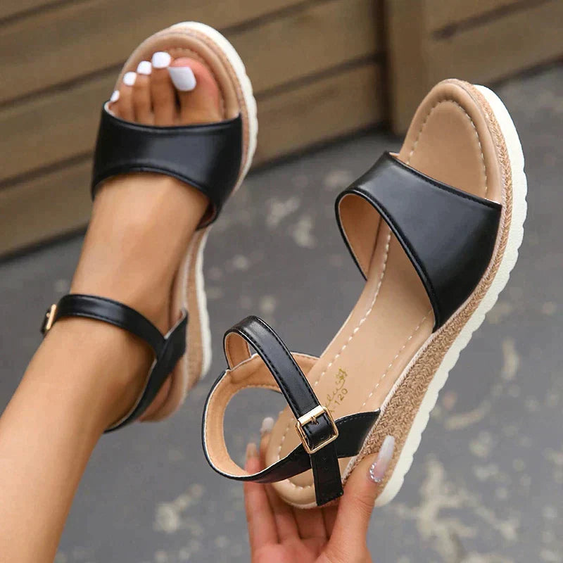 Mia Foot Supportive Wedge Sandals