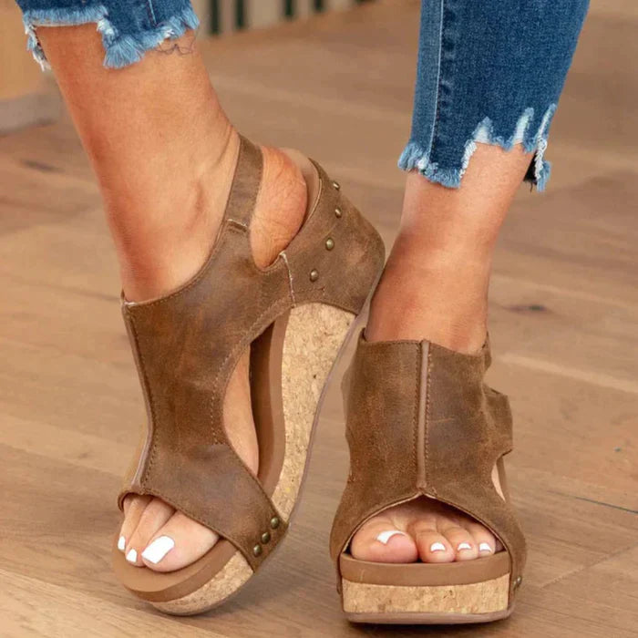 Corkys new online way wedge sandal