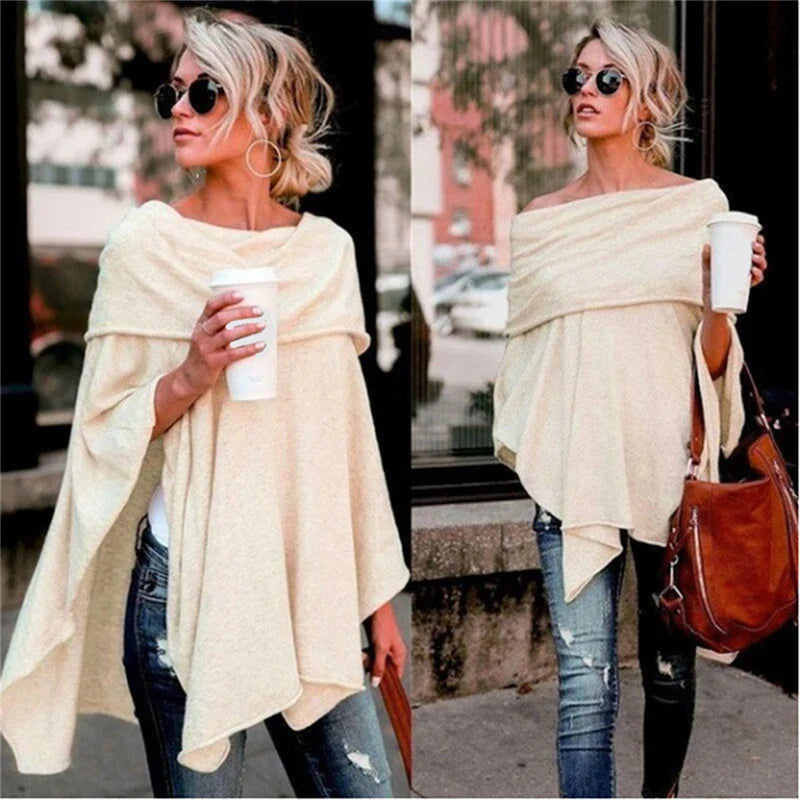 Riva Lefèvre | Casual Long Sleeve Off-Shoulder Top