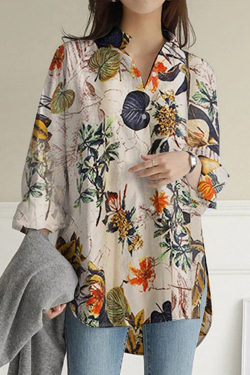 Alice Leroy - Floral Button Up Blouse