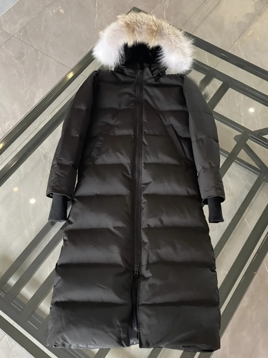 Women's Premium Long Down Parka – 750+ Fill Power