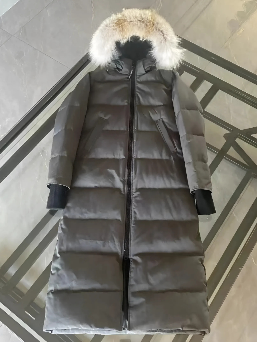 Women's Premium Long Down Parka – 750+ Fill Power