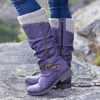 Riva Lefèvre | Foot-Supportive Boots with Flat Heel