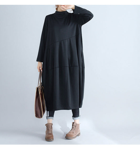 Alice Leroy | Elegant long-sleeved dress with pockets