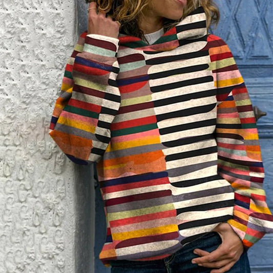 Élodie Lavin - Unique Multi-Colour Hoodie