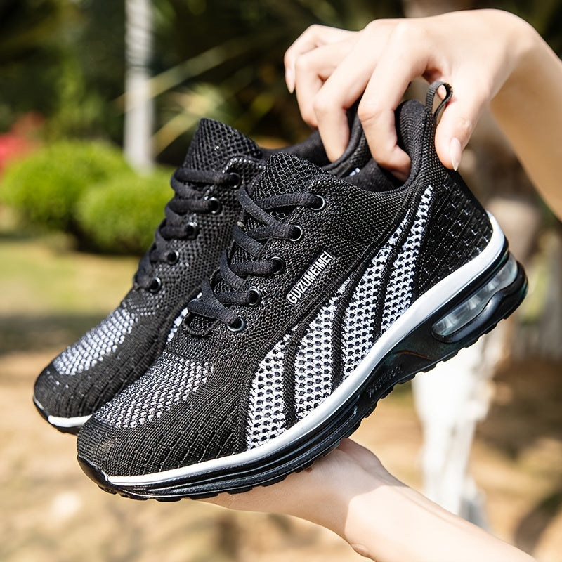 Knitted Air Cushion Running Shoes for Women