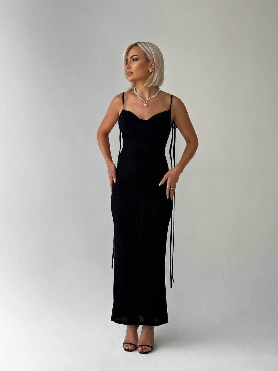 Sofia - Serenity Backless Maxi Dress