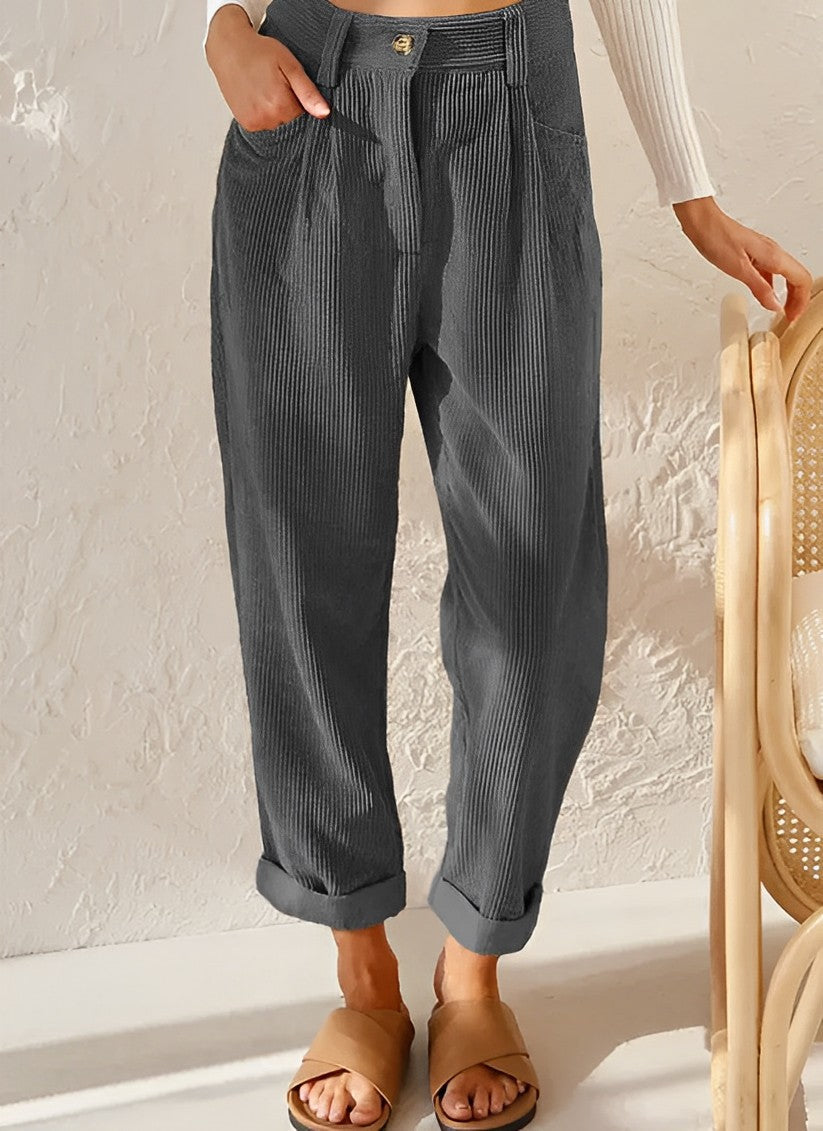 Alice Leroy - Fashionable corduroy trousers