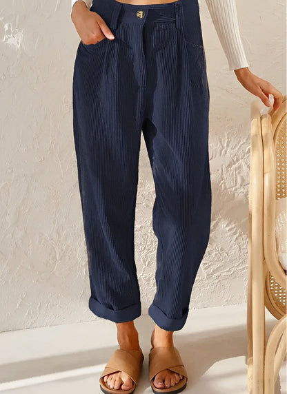 Alice Leroy - Fashionable corduroy trousers