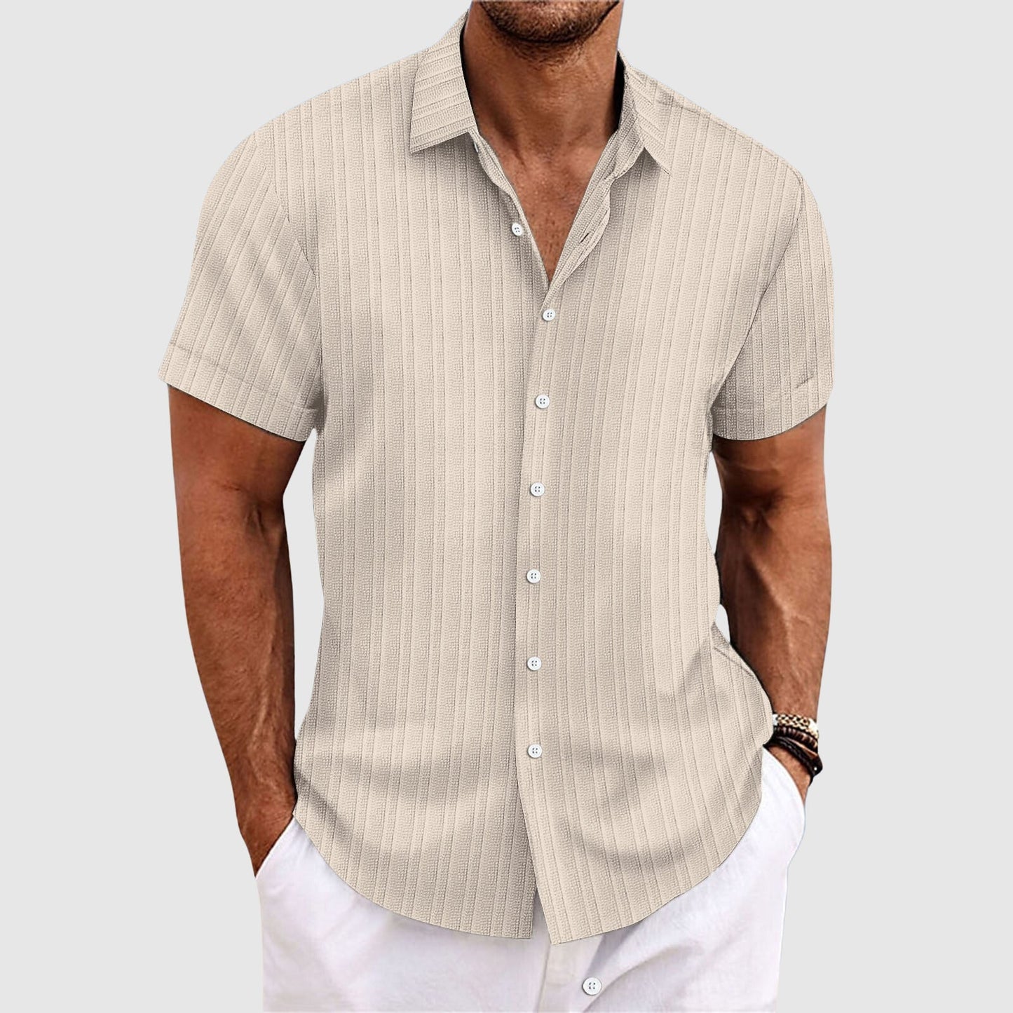 James | Daily Urban Striped Shirt