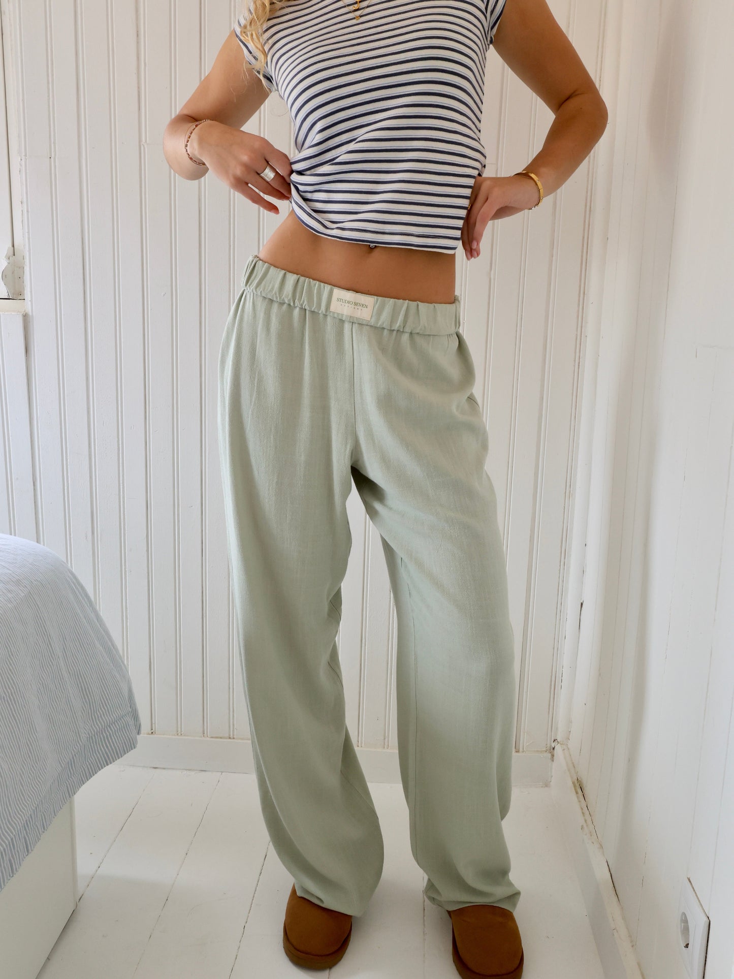 Dona- Stylish casual pants with wide legs