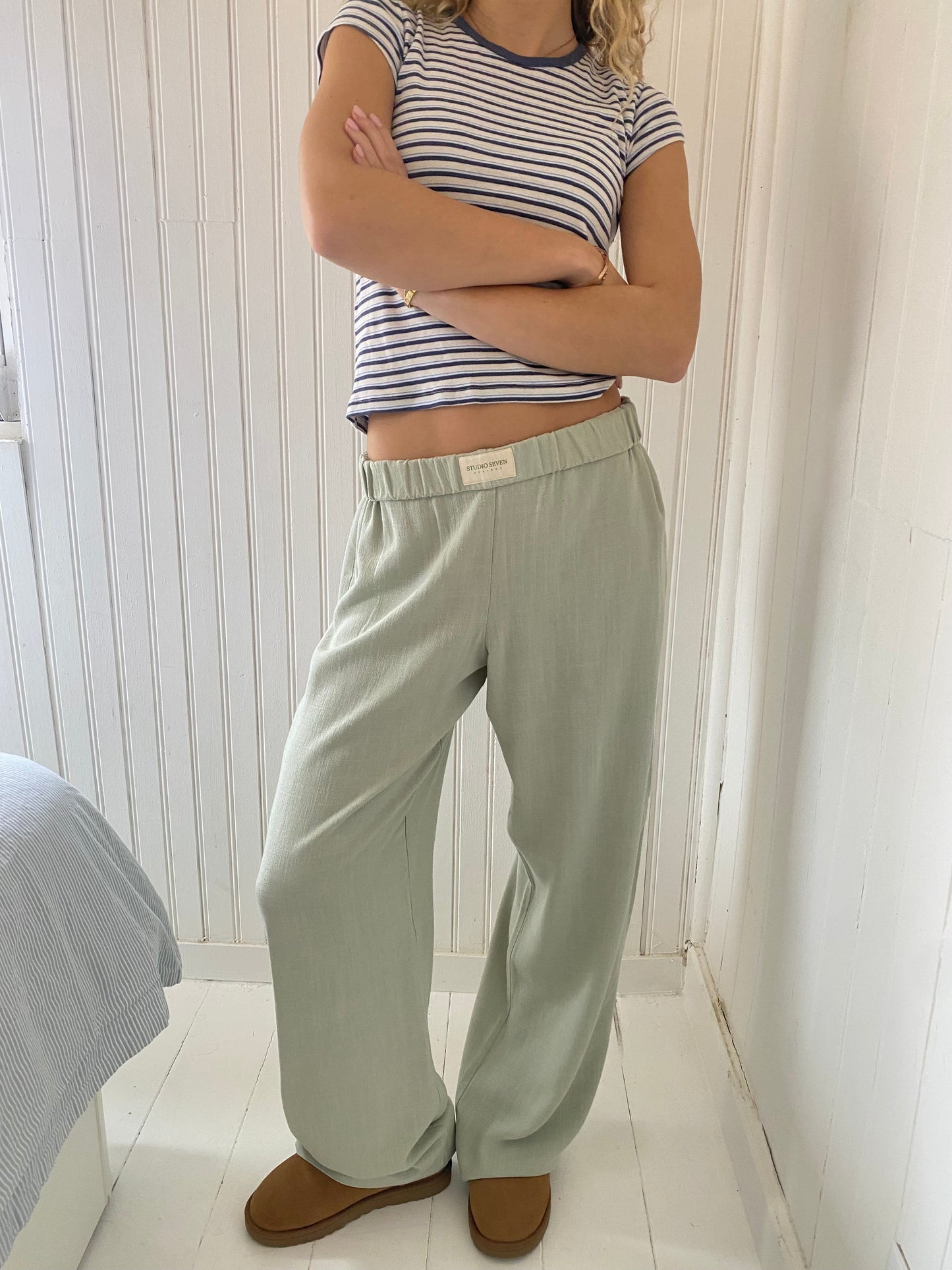 Dona- Stylish casual pants with wide legs