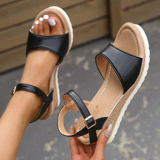 Mia | Foot-Supportive Wedge Sandals