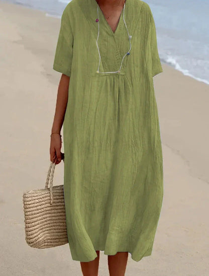 Karyl's Cotton Linen Dress