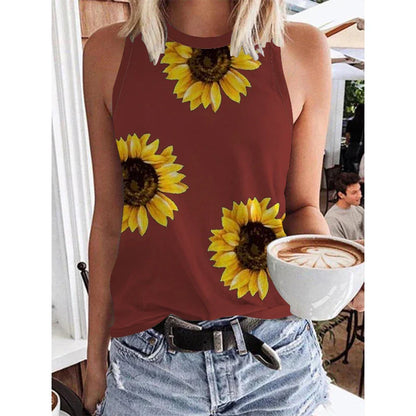 Everly I Women's Sunflower Tops