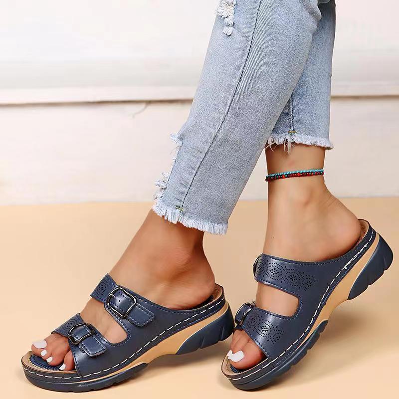 Foot-Supportive Vintage Sandals