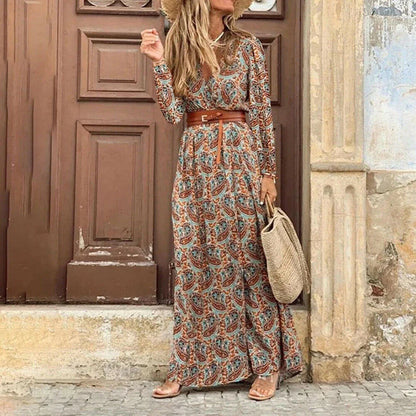 Zoe I Long Bohemian Dress