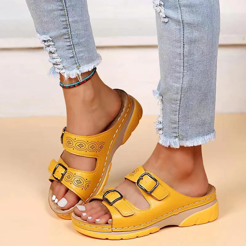 Foot-Supportive Vintage Sandals