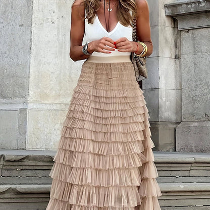 Sofia´s Skirt with Layers of Ruffles