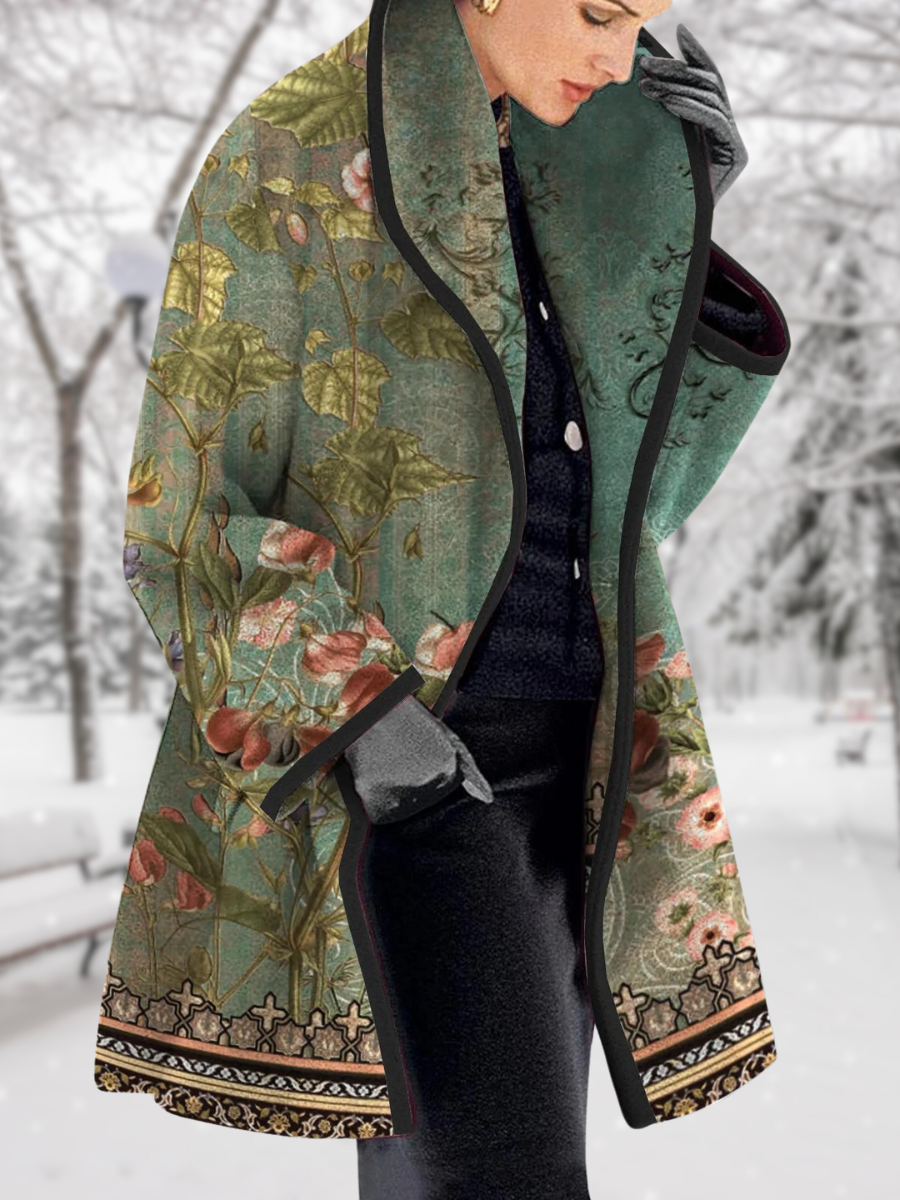 Alice Leroy | Elegant Vintage Flower Coat