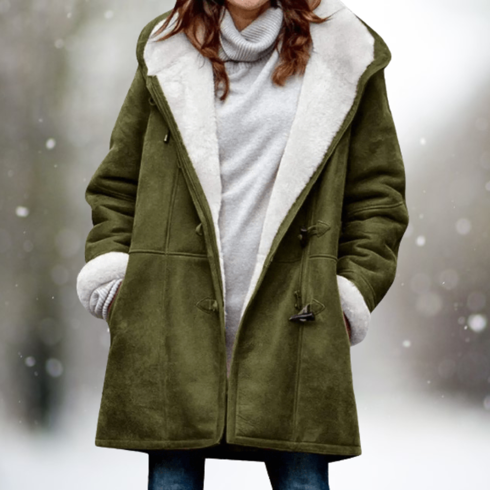 Riva Lefèvre | Premium Coat with Half-Length Hood