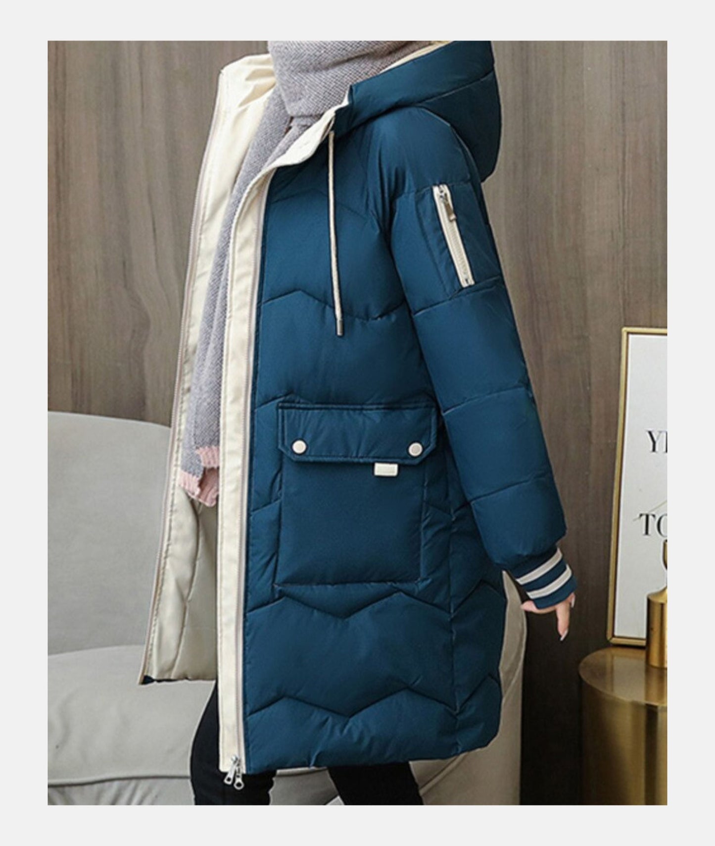 Élodie Lavin | Chic Winter Coat