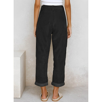 Alice Leroy - Fashionable corduroy trousers