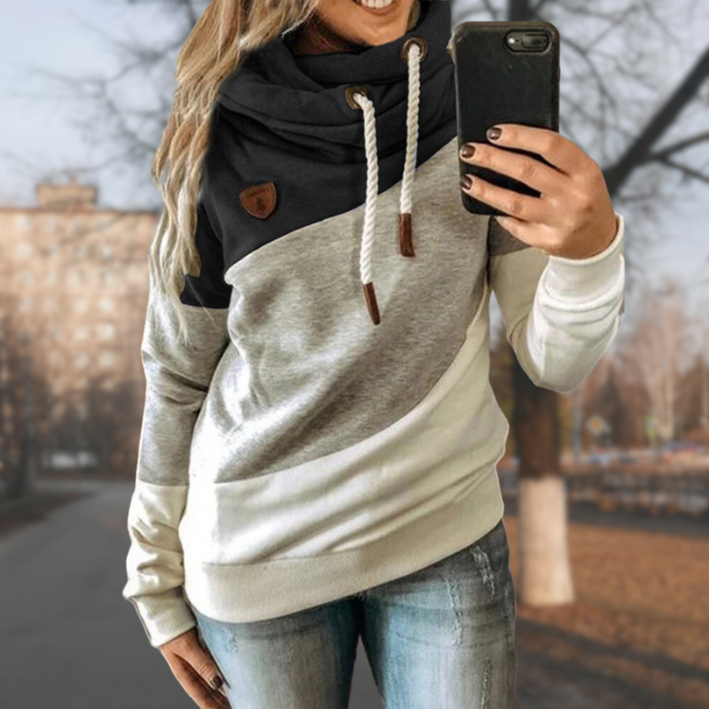 Riva Lefèvre | Casual Hoodie with and without Leopard Print