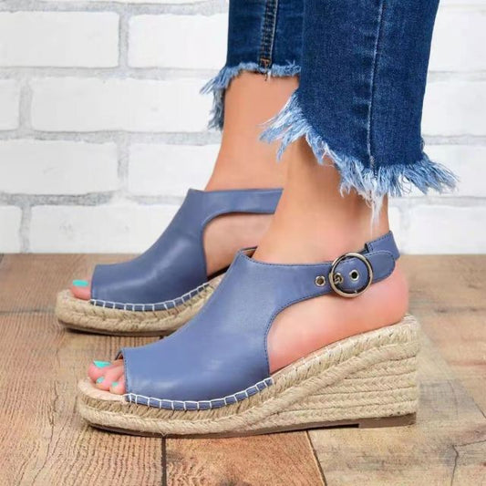 Elegant Wedge Platform Sandals