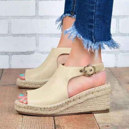 Elegant Wedge Platform Sandals