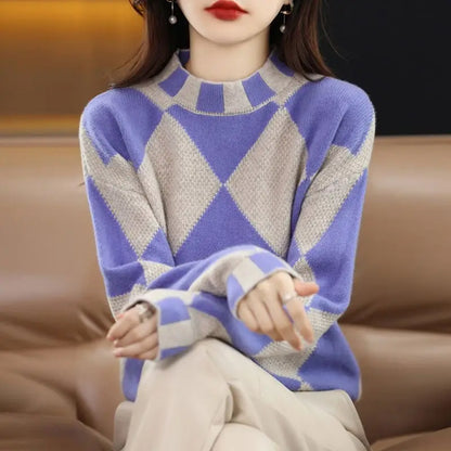 Alice Leroy | Casual Two-Tone Sweater