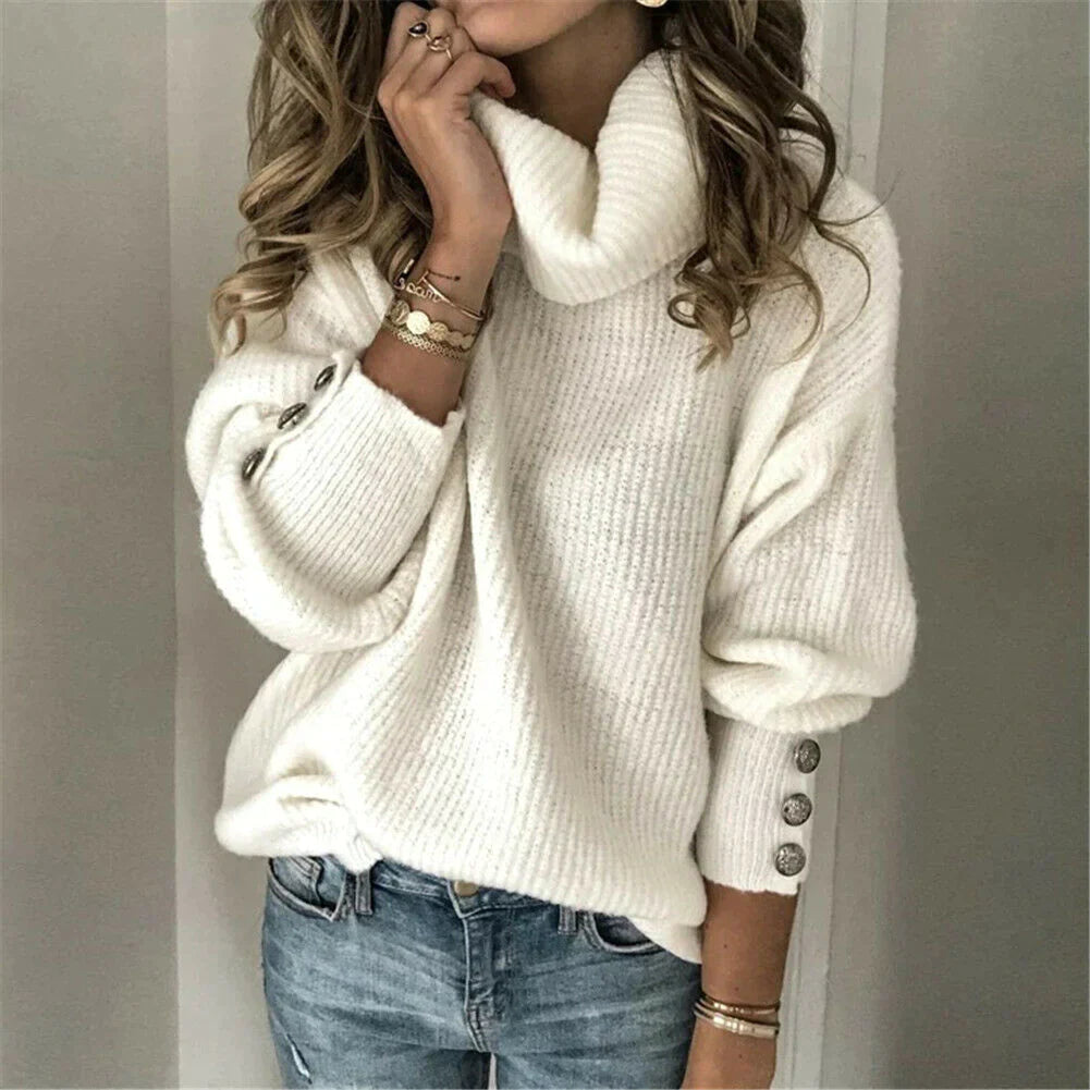 Pauline Laurent | Sophisticated Turtle-Neck Sweater