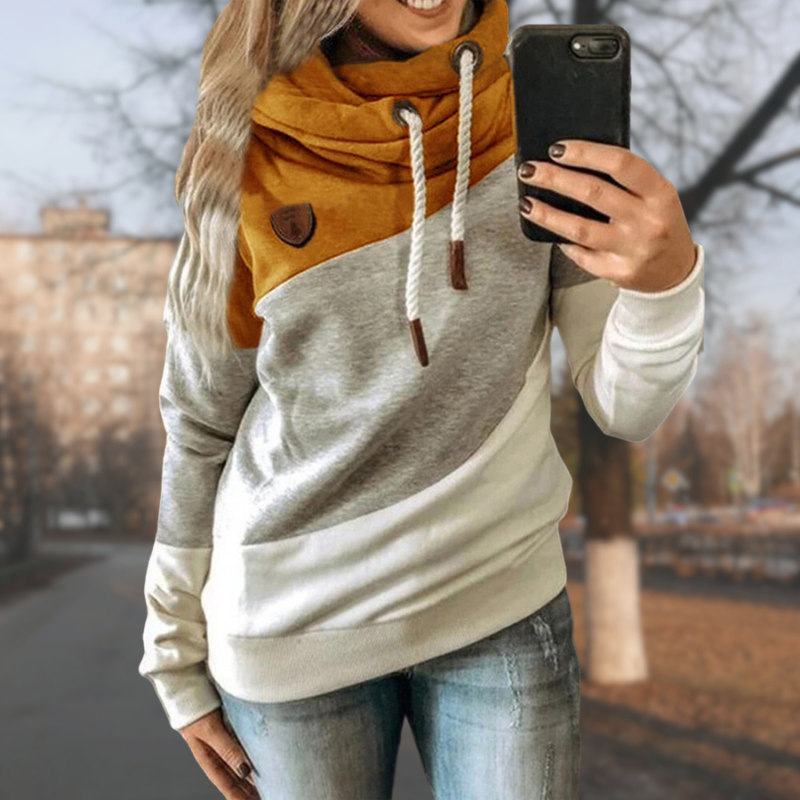 Riva Lefèvre | Casual Hoodie with and without Leopard Print