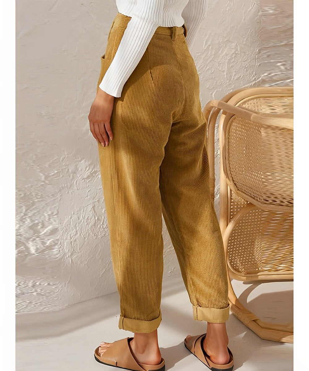 Alice Leroy - Fashionable corduroy trousers