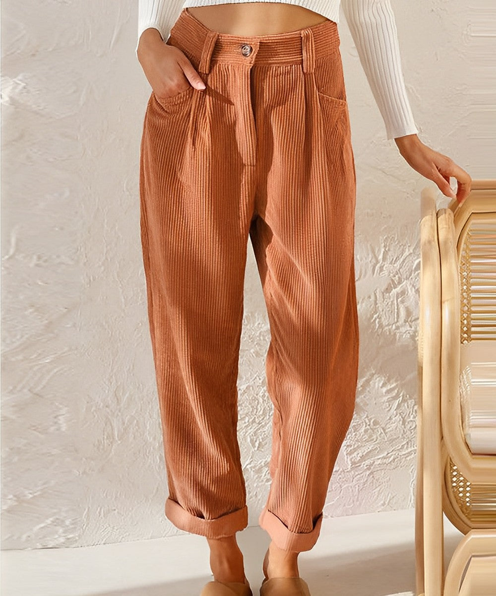 Alice Leroy - Fashionable corduroy trousers