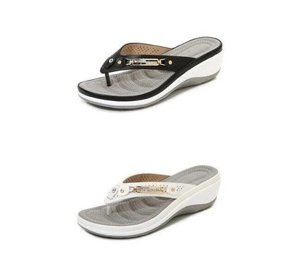 Alice Leroy | Soft Padded Flip Flops Thong Sandals