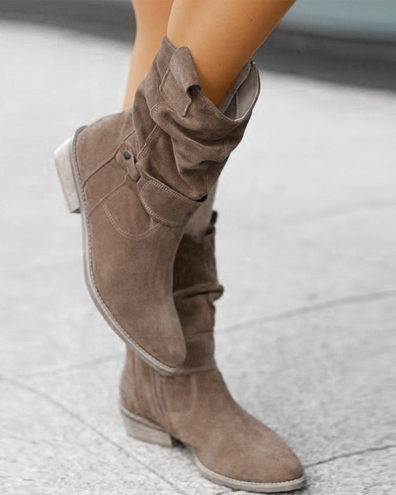 Alice Leroy | Trendy Boots With Low Heels