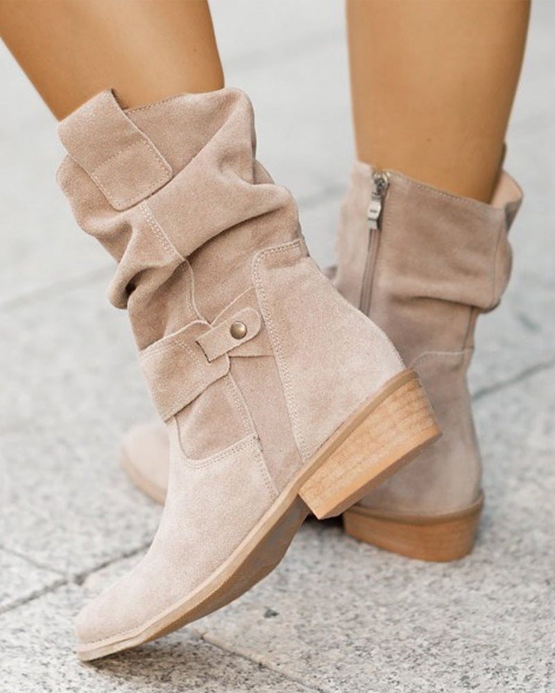 Alice Leroy | Trendy Boots With Low Heels