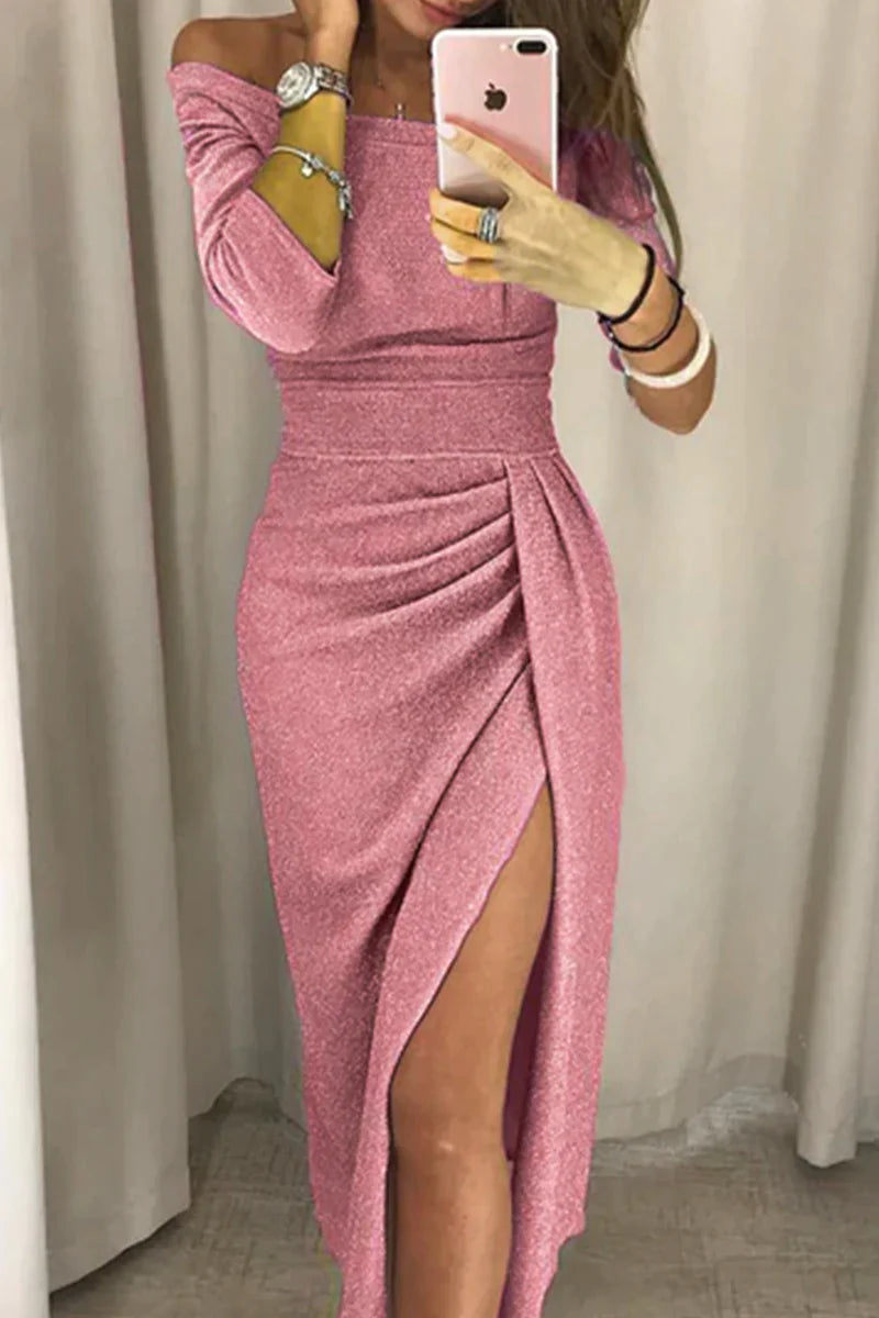 Océane Dubois | Sexy Sequin Dress