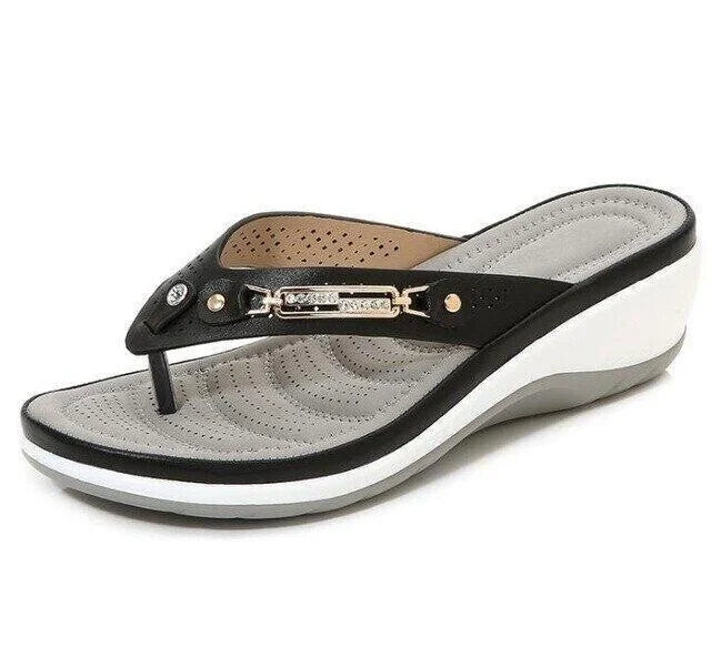 Alice Leroy | Soft Padded Flip Flops Thong Sandals