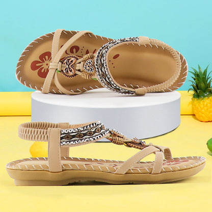 Océane Dubois | Fashionable Bohemian Sandals