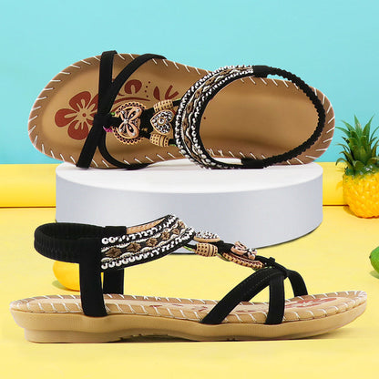 Océane Dubois | Fashionable Bohemian Sandals