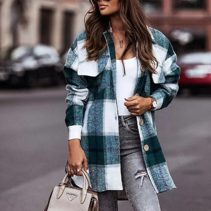 Élodie Lavin | Checkered Sweaters